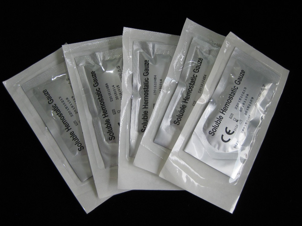 用于阻止伤口出血的一次性可溶性止血海绵
