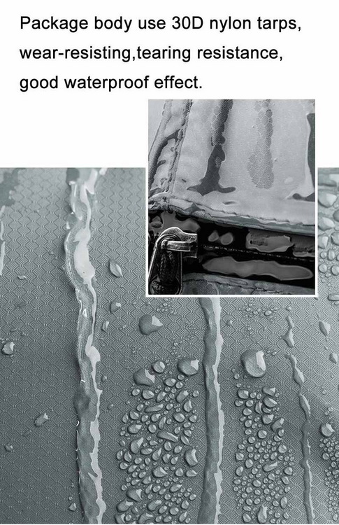 Sac à dos pliable étanche de grande capacité sac à dos pliable logo personnalisé pliable