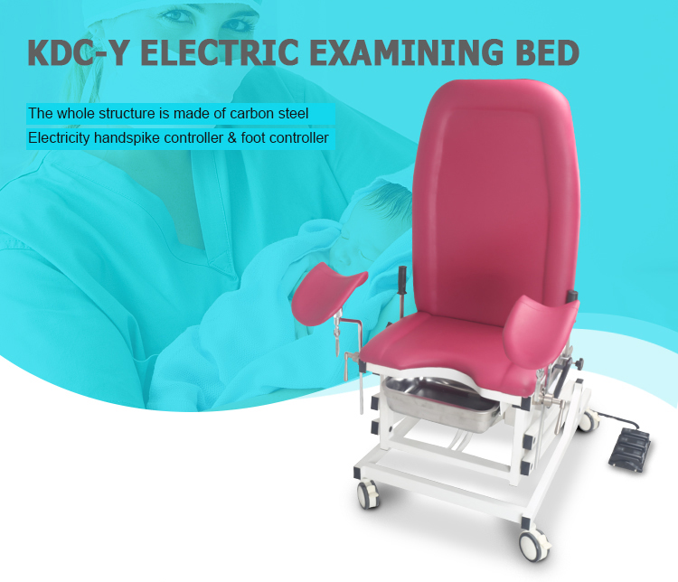 Stainless steel Portable Gynecological examination chair