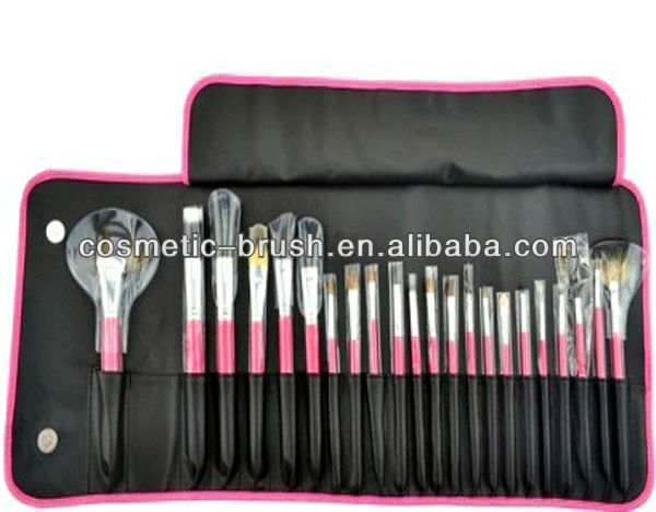 Factory Direct 22pcs Rose Red High Quality Professional Make up Brush Set