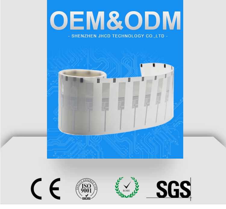 High Quality Long Range Uhf Rfid Inlay Label Sticker Rfid Tag