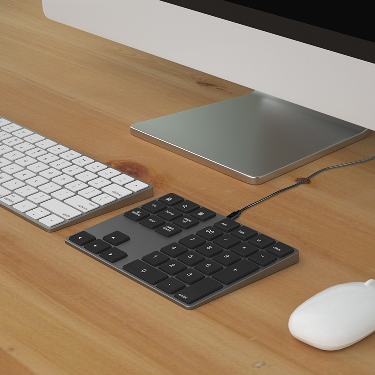 Mini portable slim external wired usb mini numeric keyboard for laptop