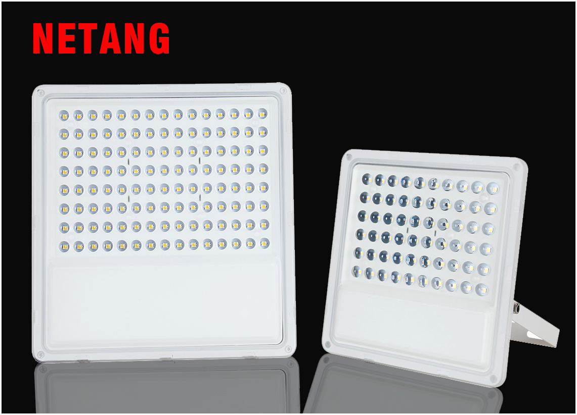 Netang dimmable PC Lens reflector 100 w outdoor LED Flood Light