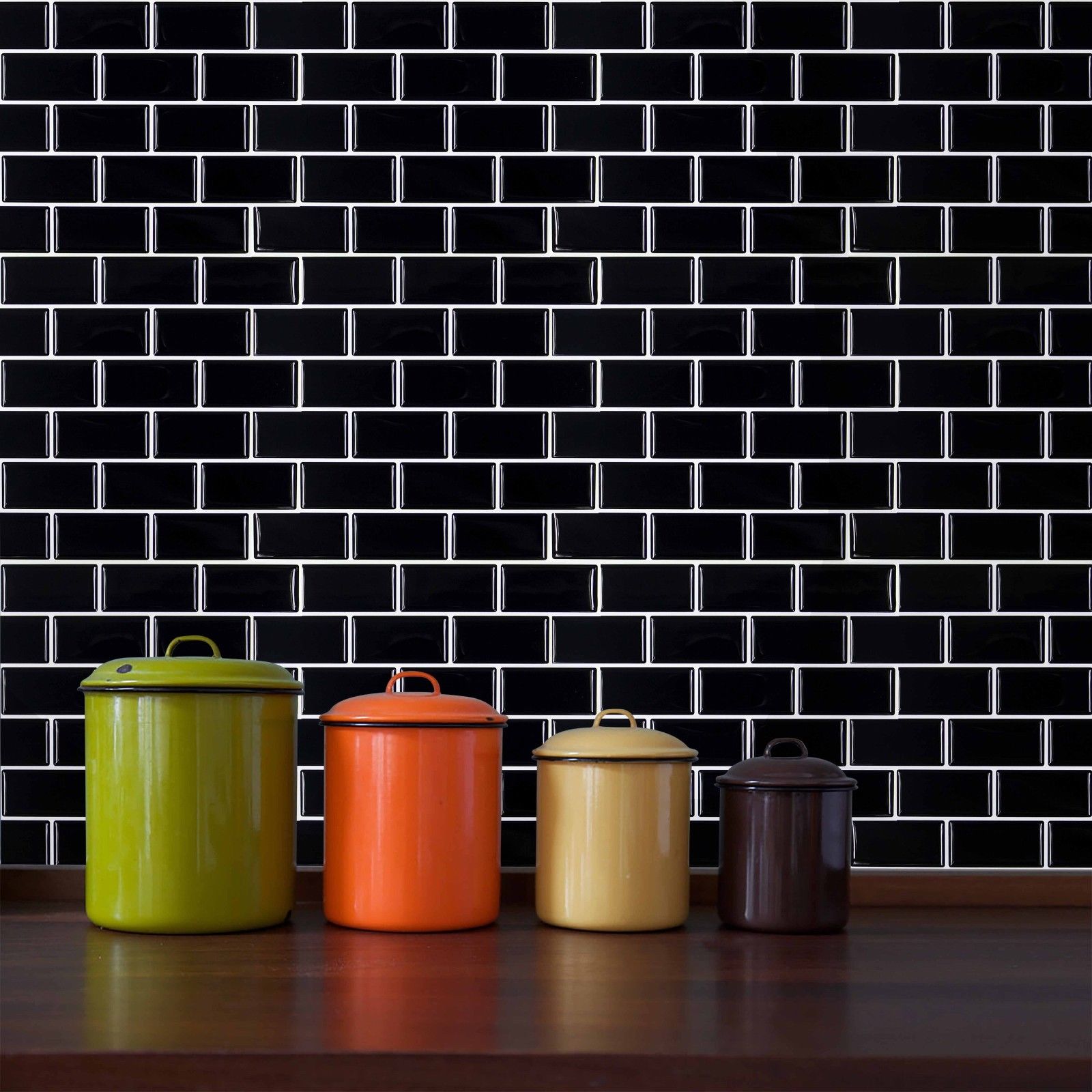 DIY decorating projects self adhesive tiles for kitchen backsplash bathroom border