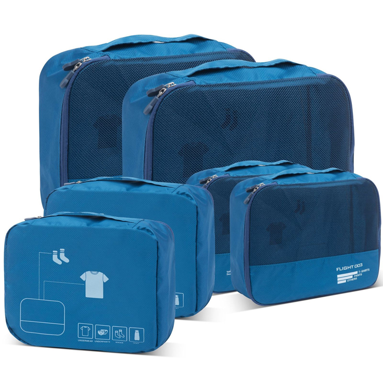 Ultimate packer 5pc sampler set valigia organizer da viaggio borse da viaggio