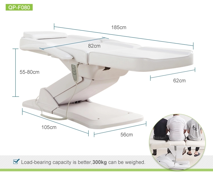 Automatically Facial Folding Bed For Beauty Parlour