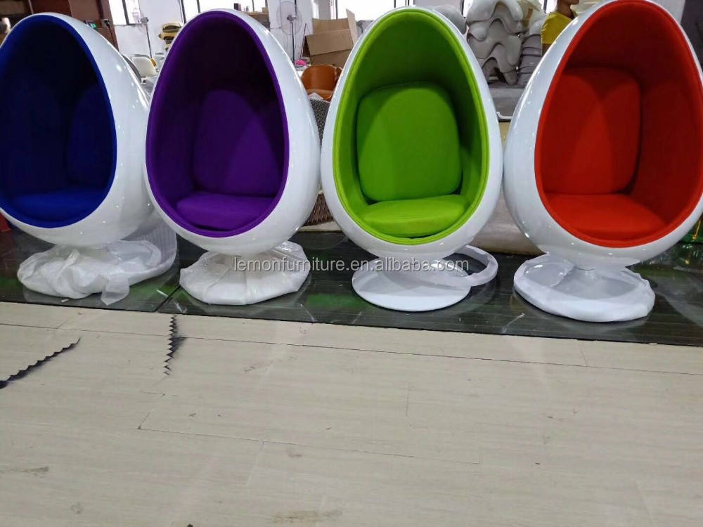 Contemporary Living Room Furniture Egg Chair with Cushion