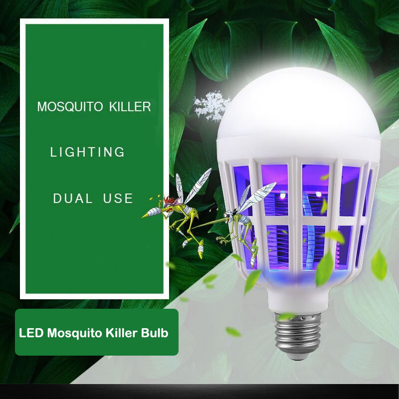 3 modes E27 LED Bulb Electric Mosquito Killer Light
