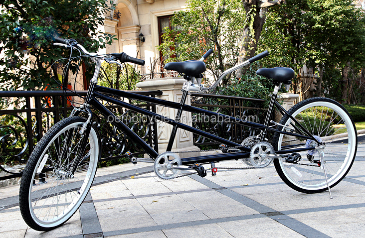 26英寸 21 速热卖休闲串联自行车便宜 - buy black tandem bike