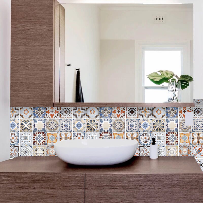 Home Marble Peel and Stick Backsplash Tiles Painel de Parede 3D Wall Coating