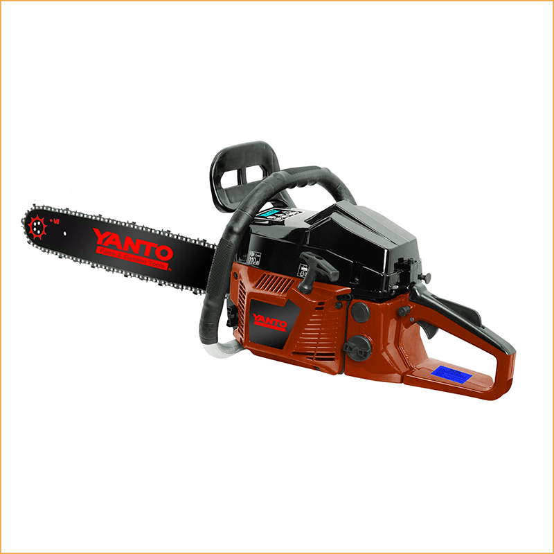 cs5800 专业汽油链锯 58cc 汽油链锯动力发动机花园切割机