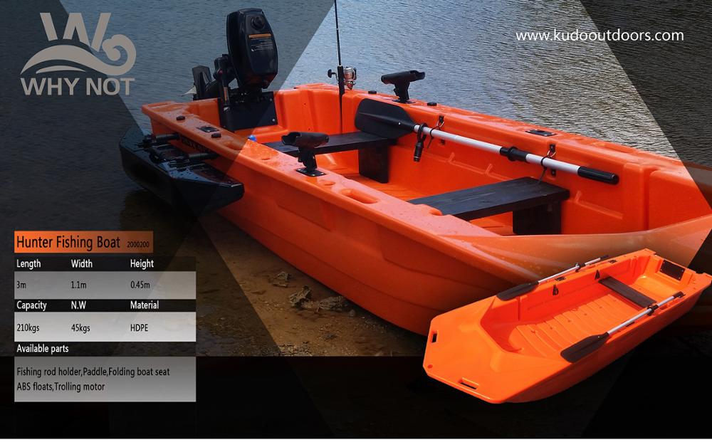 Model Hunter Plastic Fishing Boat - 3M Carbon Fiber Design for
