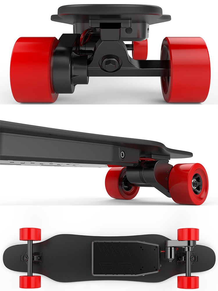 Top 1 Best Seller USA Stock Factory OEM 30MPH Boosted Board Electric Skateboard With APP