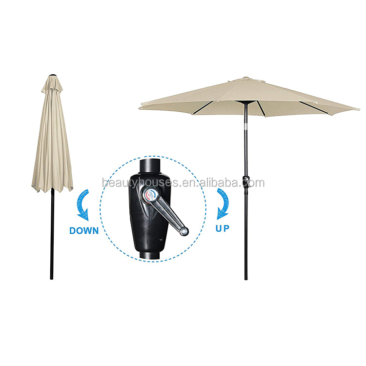 9ft umbrella tilt mechanism for patio umbrella