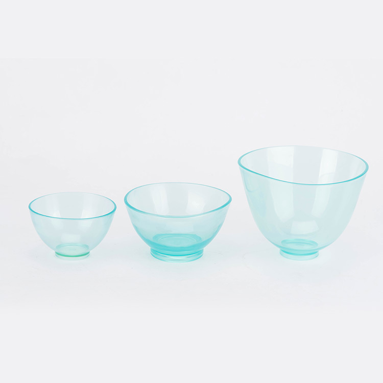 Good quality dental rubber colored mixxing bowl large