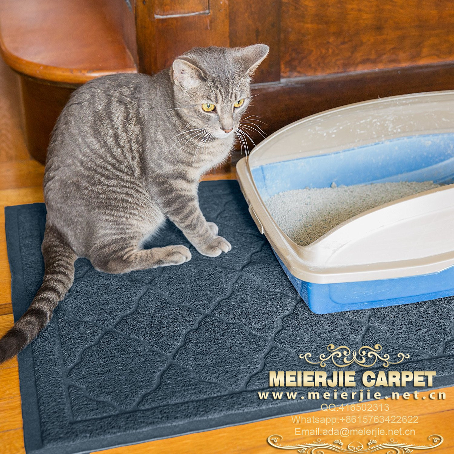 Tapis de sable pour chat litière sans BPA 45 * 60 cm