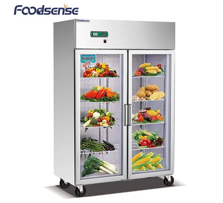 Stainless Steel 304 Commercial Kitchen Freezer Refrigerator Hotel Kitchen