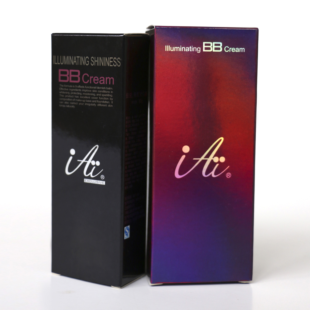 Custom printed 4 Color eyelash packaging box  cosmetic box paper packaging box