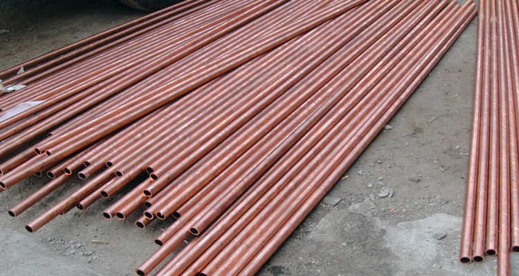 Straight ASTM C10100 C10200 Copper Tube / Copper Pipe with competitive price