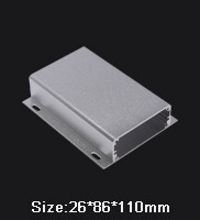product-182-200 Custom Anodized Lithium Battery Aluminum Extrusion Enclosure For PCB Power Supply