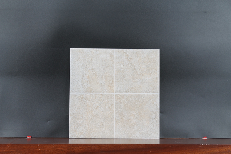 Egypt Cheap Non Slip Bathroom Travertine Concrete Beige And Gray Size 30X30 Ceramic Floor Tile