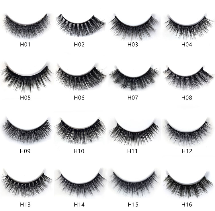 5 Pairs Easily Apply eyelashes miami lashes private label logo 3d mink individual thick false eyelashes custom faux mink lashes