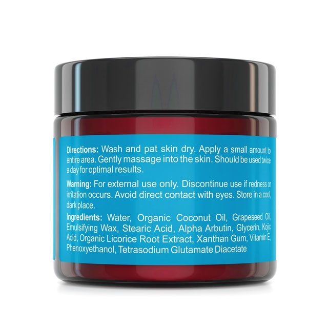 Privatel label Hot Selling Natural Organic Skin Whitening Face Cream & lotion