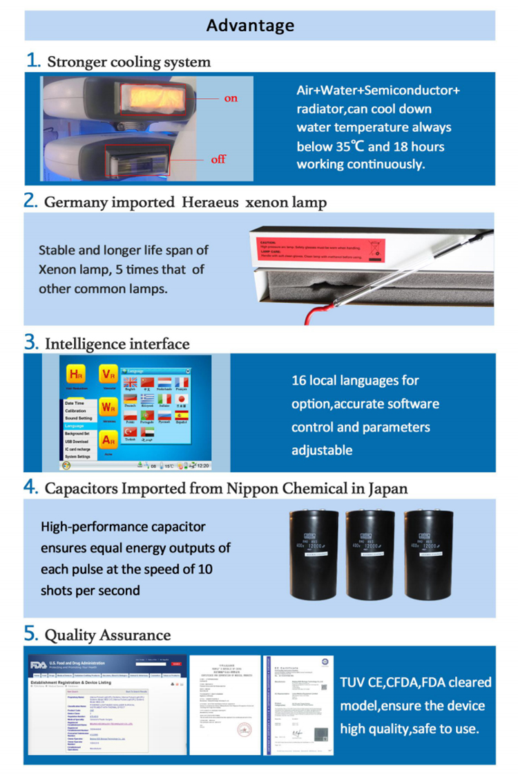 2022 KES IPL Med-210 home use ipl for hair removal and whiten skin machine