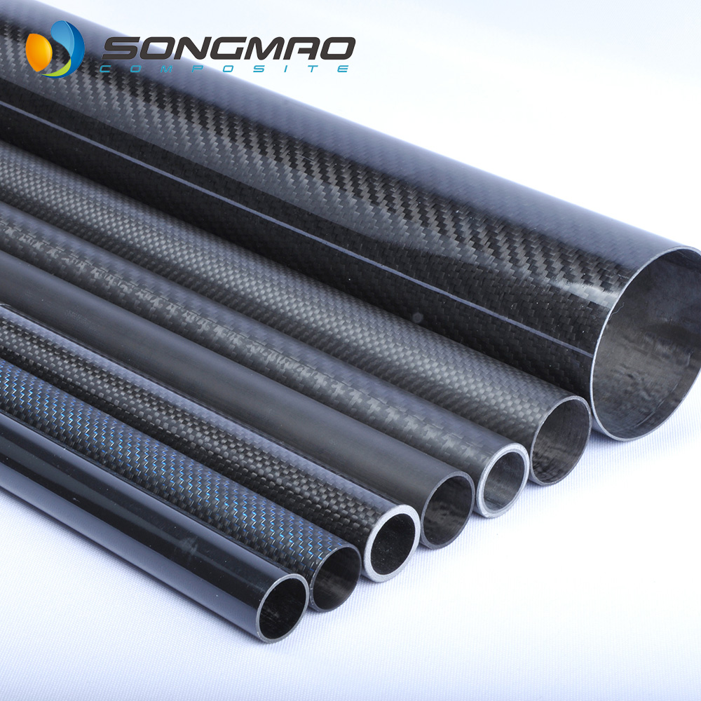 Lot De 2 Tubes Fibre De Carbone 3K 500mm - Diamètre 7mm Ext / 5mm Int, Tissage Uni Brillant, Pour Drones, Modélisme - 5
