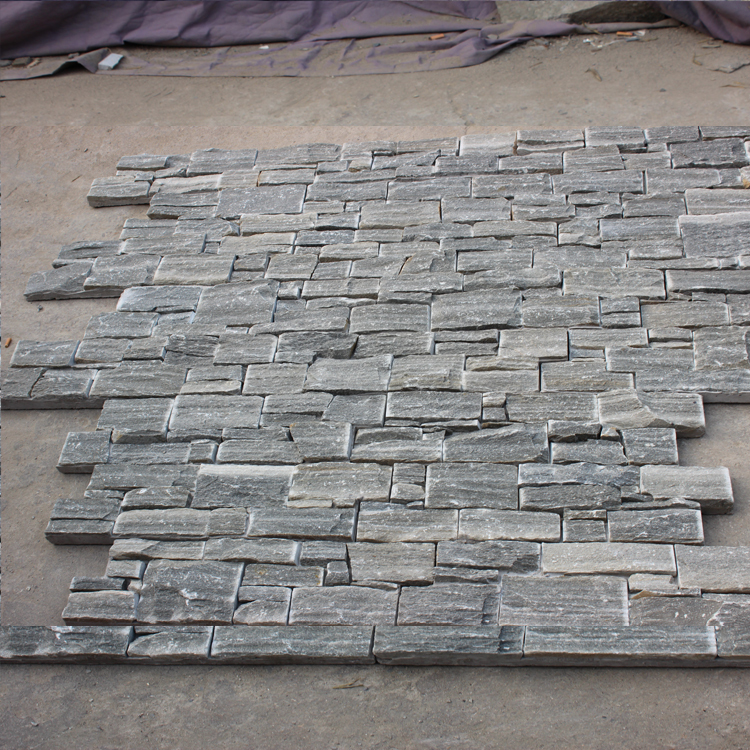 Natural stone exterior wall cladding
