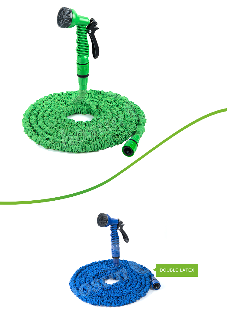 Irrigation expandable flexible garden water pipe hose