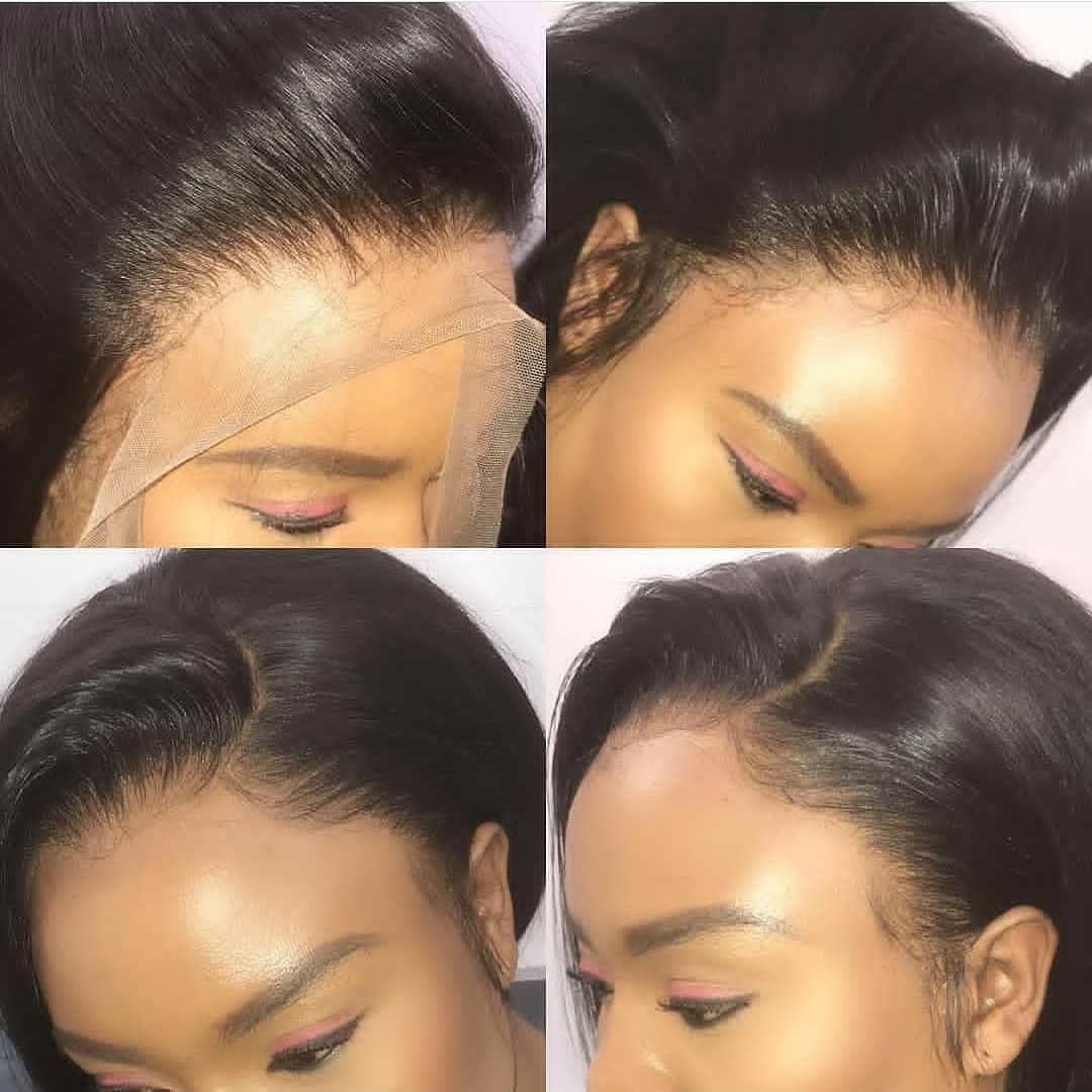 Invisible Transparent HD Lace 5X5 Lace Top Wigs Cuticle Aligned Brazilian Remy Hair Bob Cut Lace Wig
