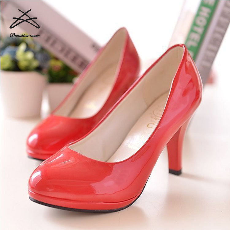 Sepatu Kantor Hak Tinggi Wanita, Sepatu Hak Tinggi Kasual Wanita untuk  Bisnis