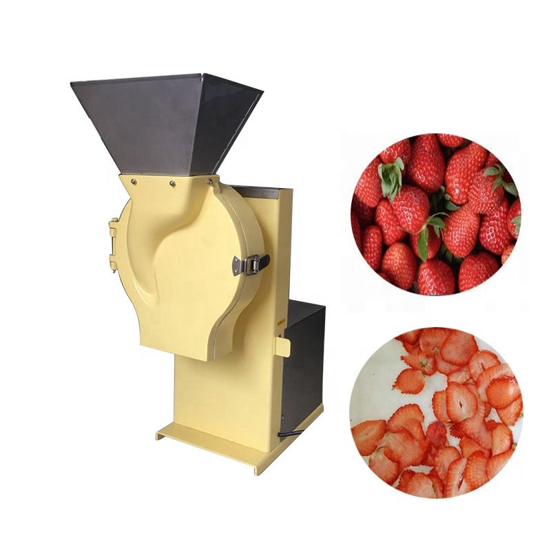 China Made  TJ-315 Papaya Pineapple Mango Strawberry Melon Apple Kiwi Slicing Slicer Cutting Processing Machine