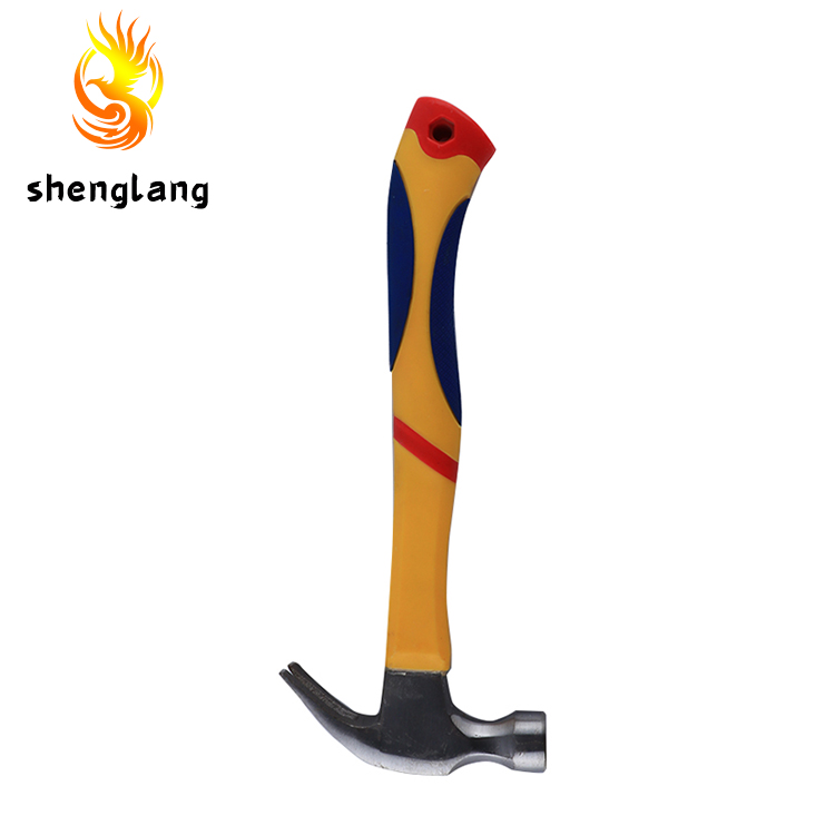 Japanese Yellow, Red And Blue Claw Hammer With Plastic Handle Head Hammer Sizes