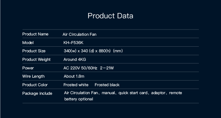 Newest microcomputer floor 12V DC brushless pedestal table portable bladeless electric stand fan 537