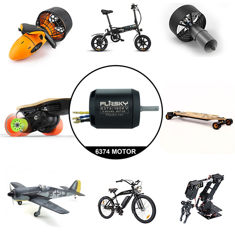 Brushless 6374 Motor 3250w - High Performance Skateboard Motor