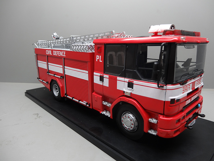 OEM 1:32 ダイキャスト製 アメリカ消防車 おもちゃ カスタム空港消防車