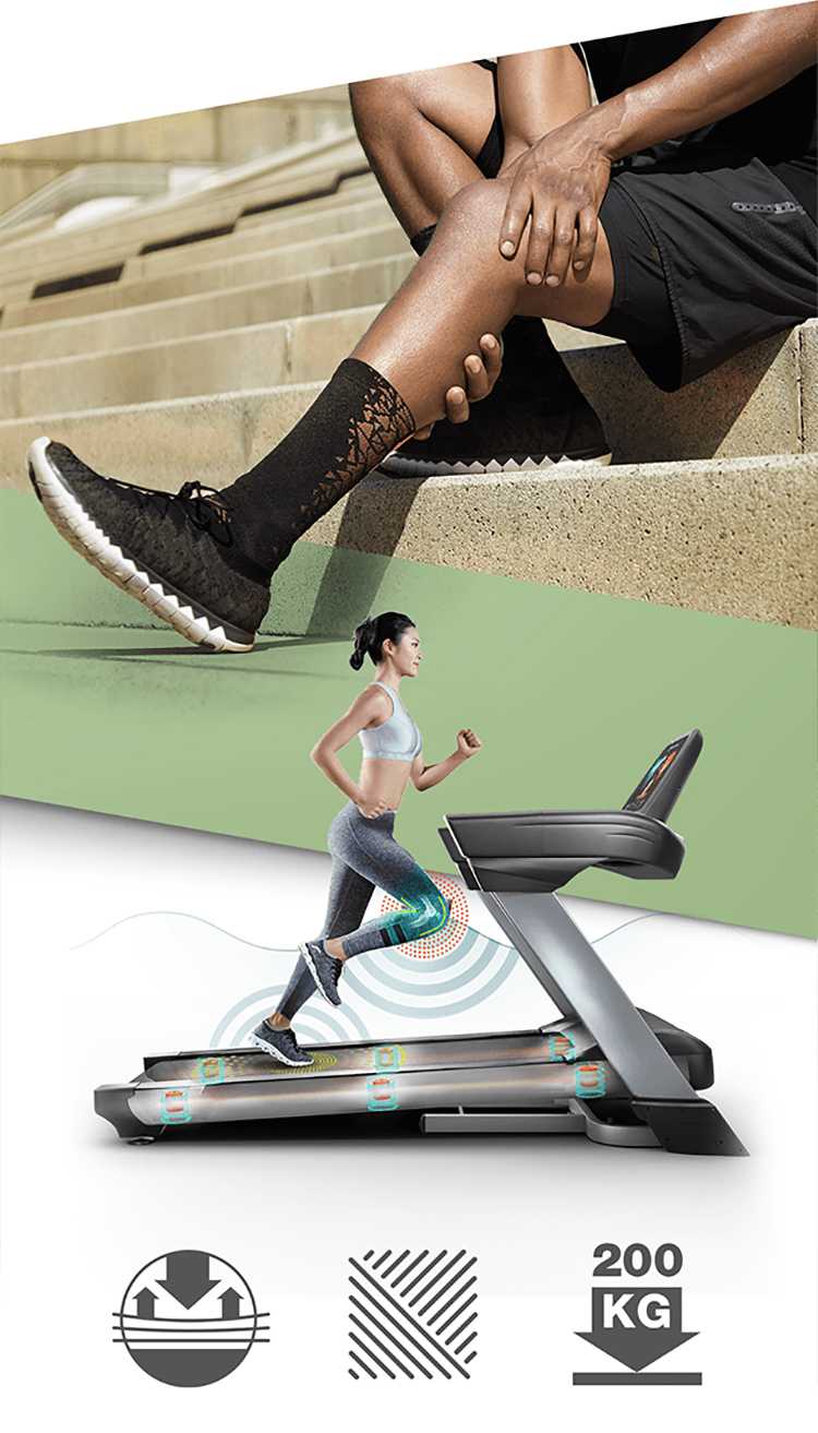 YPOO M8  Long Service life gym equipment commercial treadmill  best  electric motorized running machine treadmill 3 hp