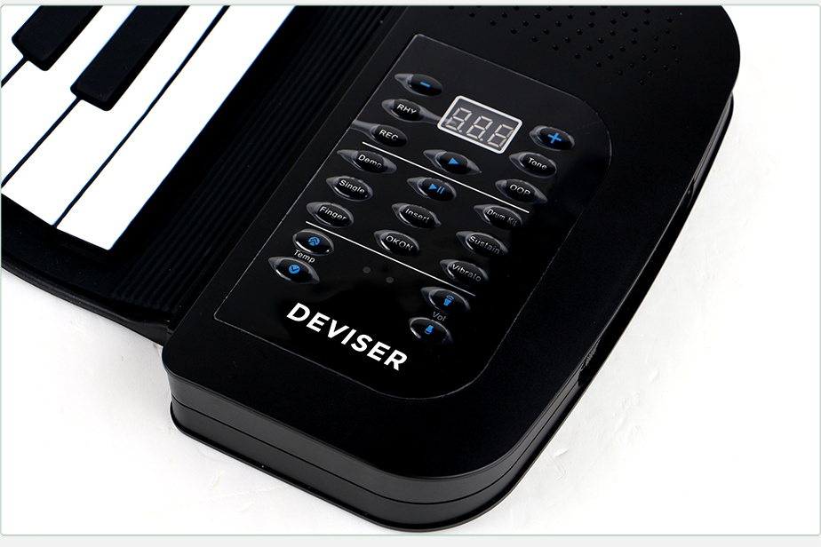61keys Digital Folding Piano Keyboard Hand Roll Piano