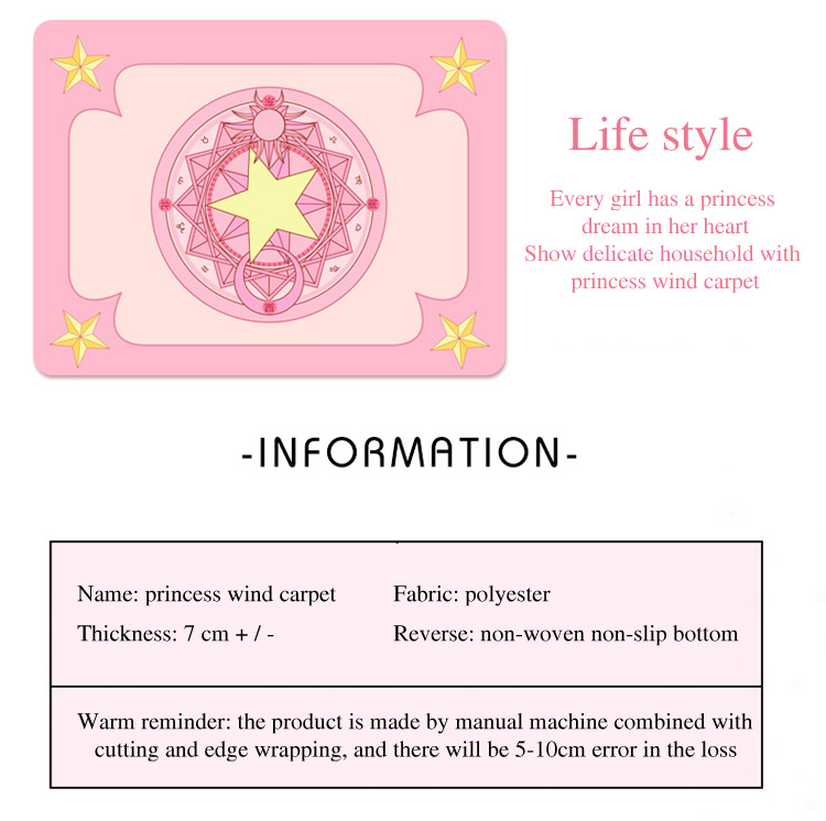 Simple Style Anti Slip Machine Washable No Fadding Pink English Victoria's Secret Bedroom Carpet Rugs