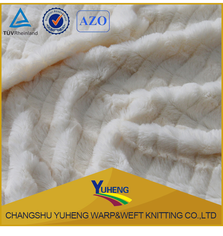 100% 聚酯纤维卷曲人造皮草面料 - buy fabric,polyester sherpa