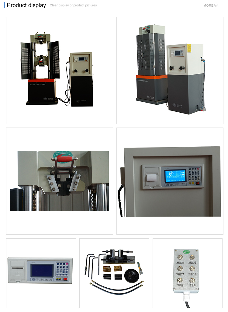 ASTM A370 Thiết Bị Kiểm Tra Cơ Khí + Máy Kiểm Tra Phổ Thủy Lực + Kiểm Tra Độ Bền Kéo Thép
