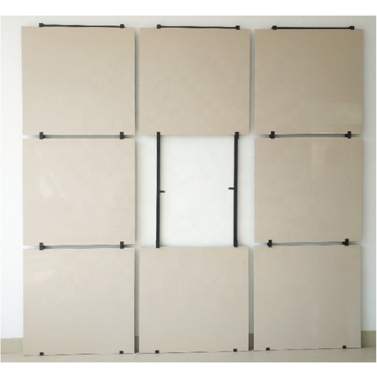 Three rows display racks simple style ceramic tile  rose gold scarf hardware collapsible display rack