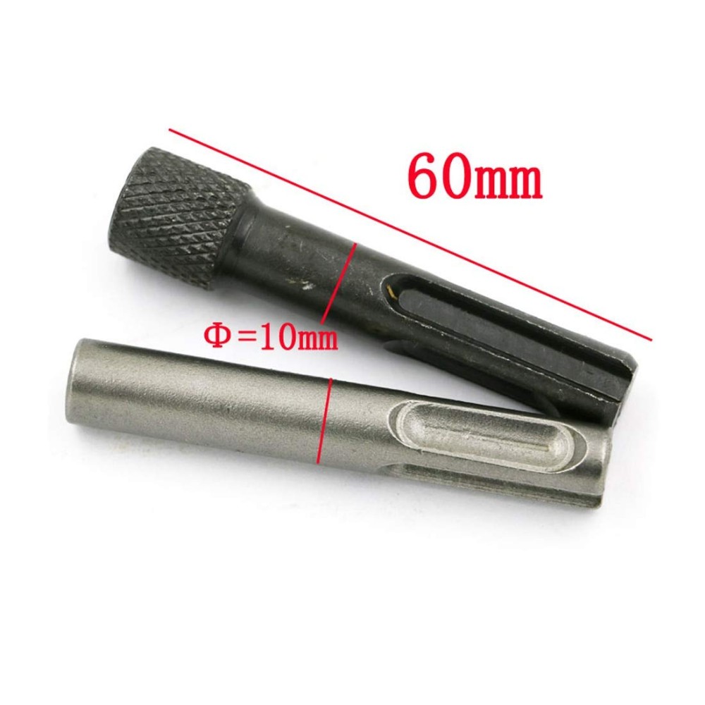 2pcs SDS To 1/4 Inch Hex Shank Drill Bit Adaptor Magnetic Socket Driver Conversion Tool - View #4