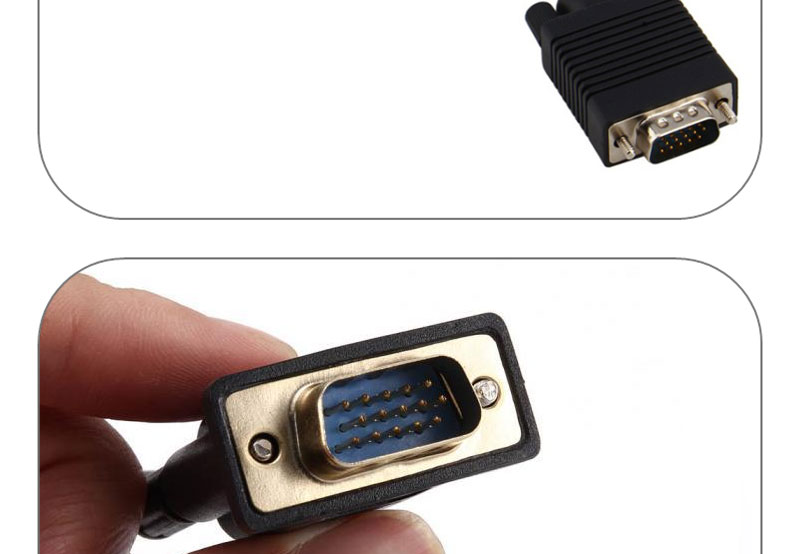 Adattatore S-video Rca A Vga Adattatore Da S-Video Audio RCA A VGA 15 Pin - Connettore #p408 Per Collegare Vecchi Dispositivi A Monitor VGA Adattatore S-Video RCA VGA - Foto 5