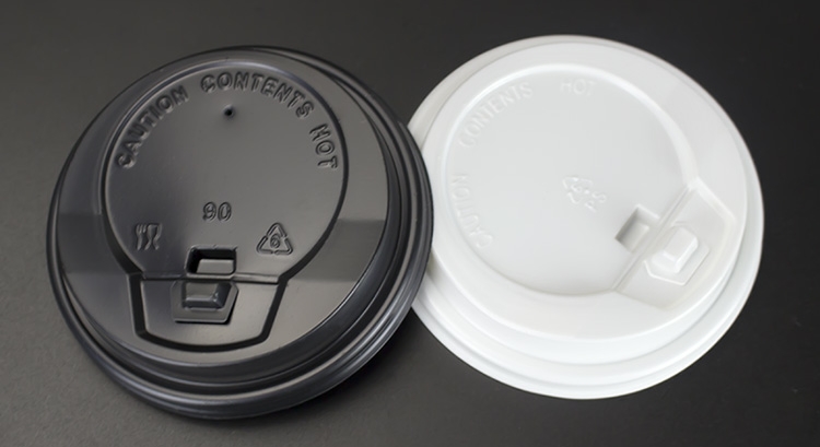 可定制产品塑料 ps 盖子/咖啡杯盖子盖子一次性为纸杯 8 盎司 12 盎司