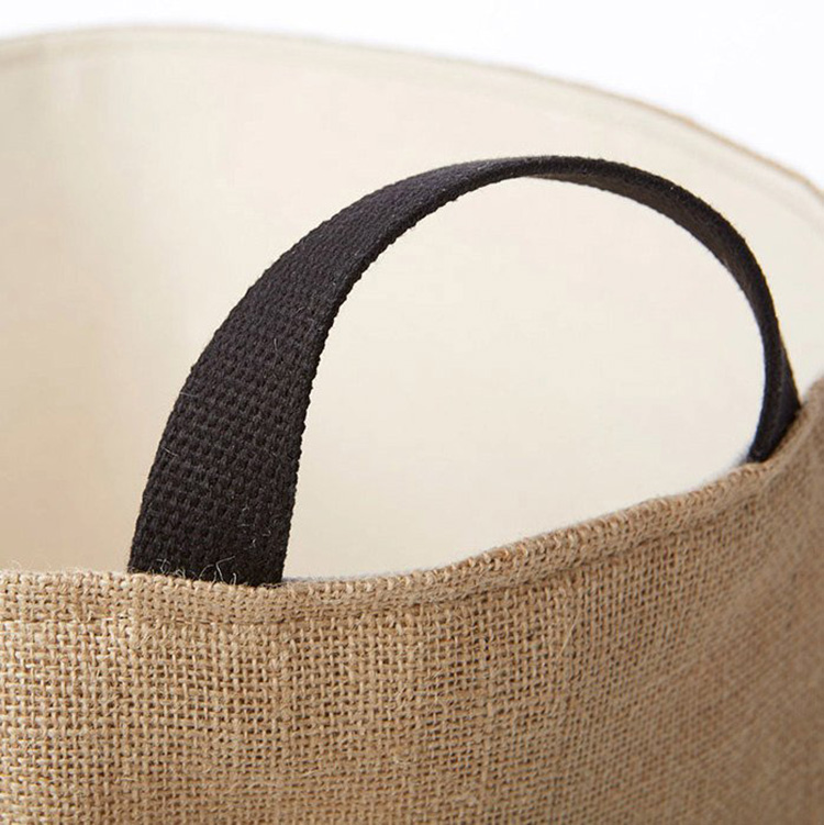 home storage organization jute toy storage basket