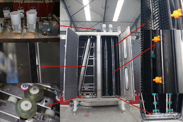 Máquina automática de doble acristalamiento Auto double glazing machine