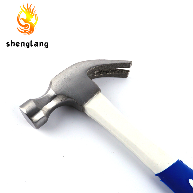 Five-Finger 16Oz Claw Hammer Sizes Forging Hammer With Plastic Handle